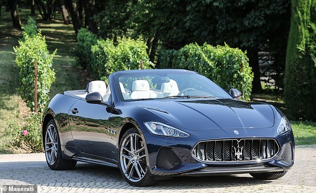 According to federal court documents, Mello also owned a 2018 Maserati Granturism (file photo). It was named as one of the assets they are attempting to seize