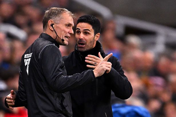 Mikel Arteta fumed after Anthony Gordon's winner was allowed to stand
