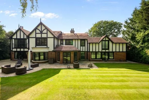 An exterior view of Sir Alex's home