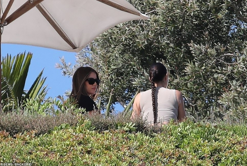 Kim Kardashian all smiles as she films KUWTK on the same day she said 