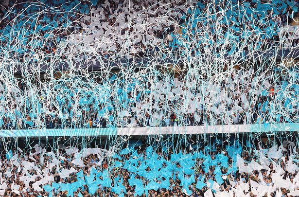 City's fans were in fine voice on Wednesday night