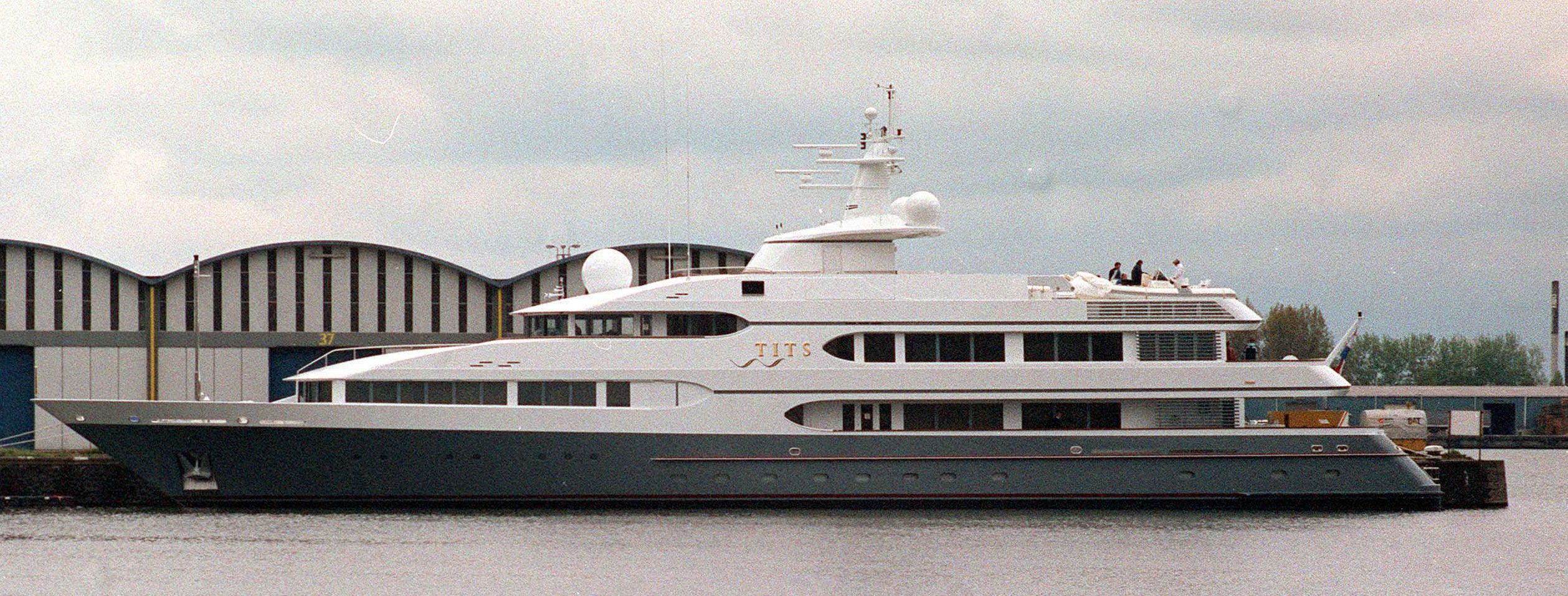  Faiq Bolkiah stands to inherit a boat called Tits