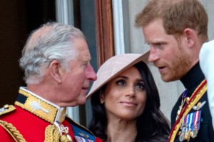 A new book claims that Prince Charles (left) asked what skin complexion his son's and daughter-in-law's child would be.